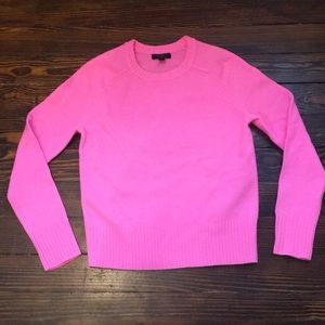 Bright Pink J Crew Sweater